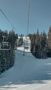 Colorado ski lift