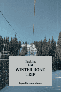 winter road trip