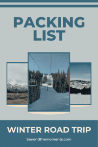 winter packing list