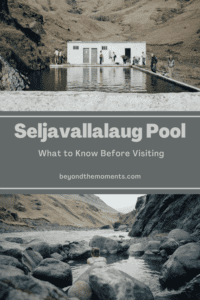 Iceland geothermal springs pin