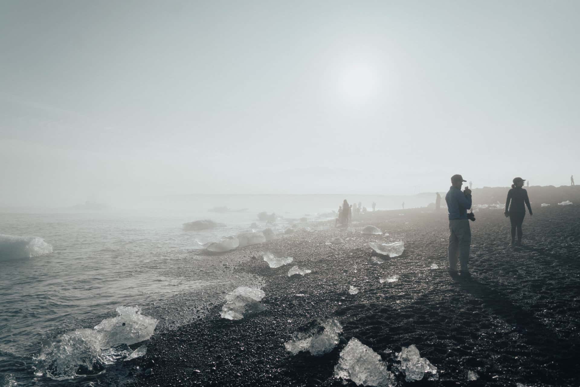 Diamond Beach in Iceland