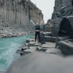 studlagil canyon in northern Iceland