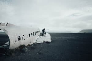 DC-3 plane wreckage