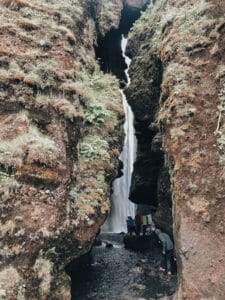 Iceland Gljufrabui waterfall