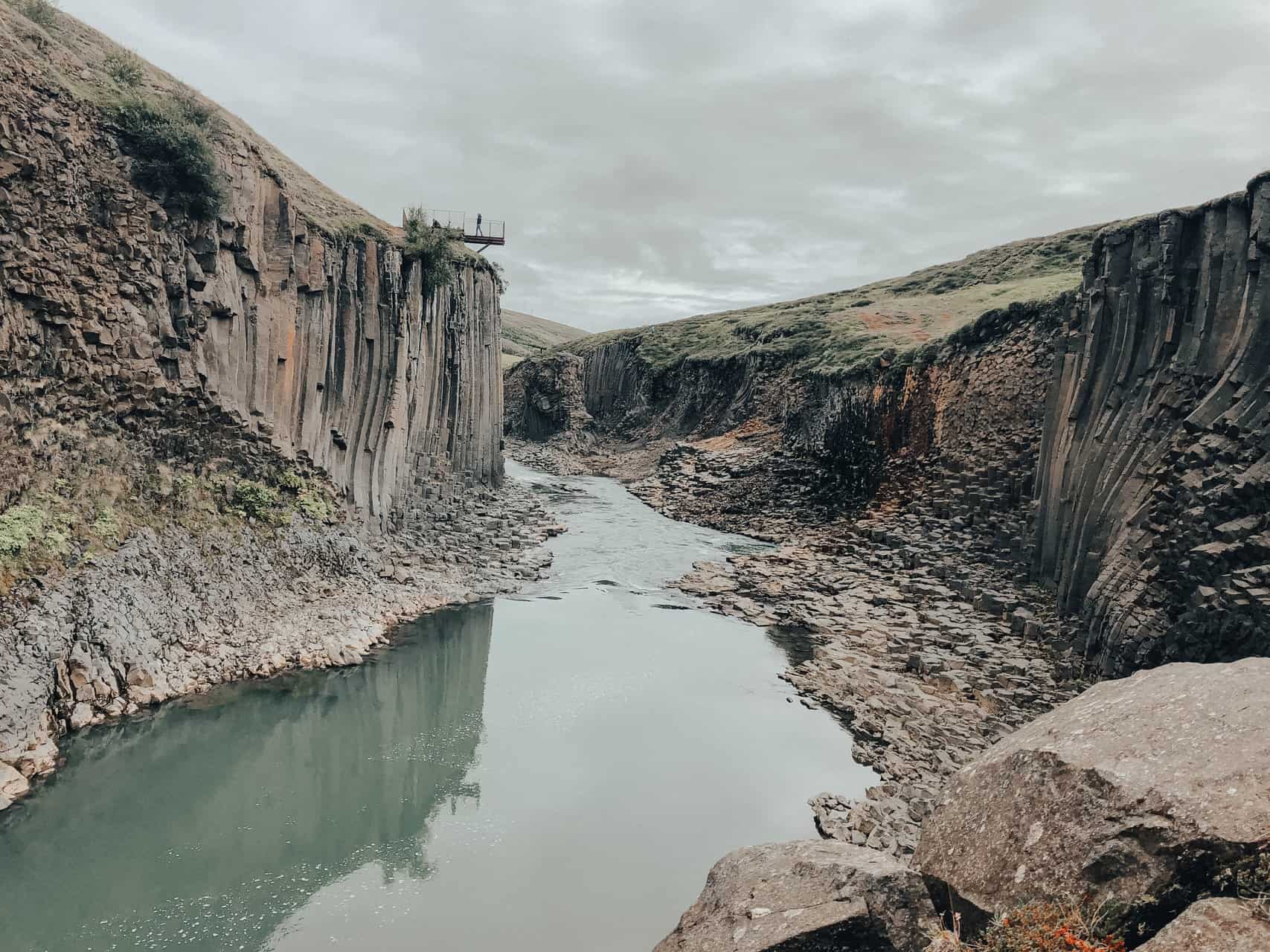 Studlagil Canyon