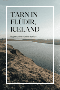 Iceland lake pin