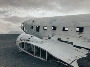 Iceland plane wreck