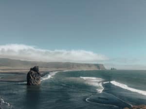 Iceland Reynisfjara overlook