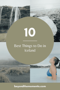 Iceland activities pin