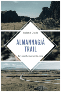 Almannagjá trail pin