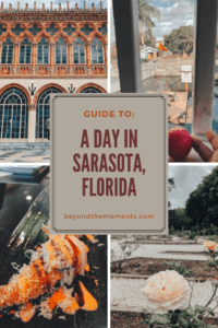 Sarasota activities pin