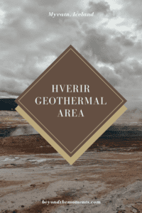 Iceland geothermal area pin