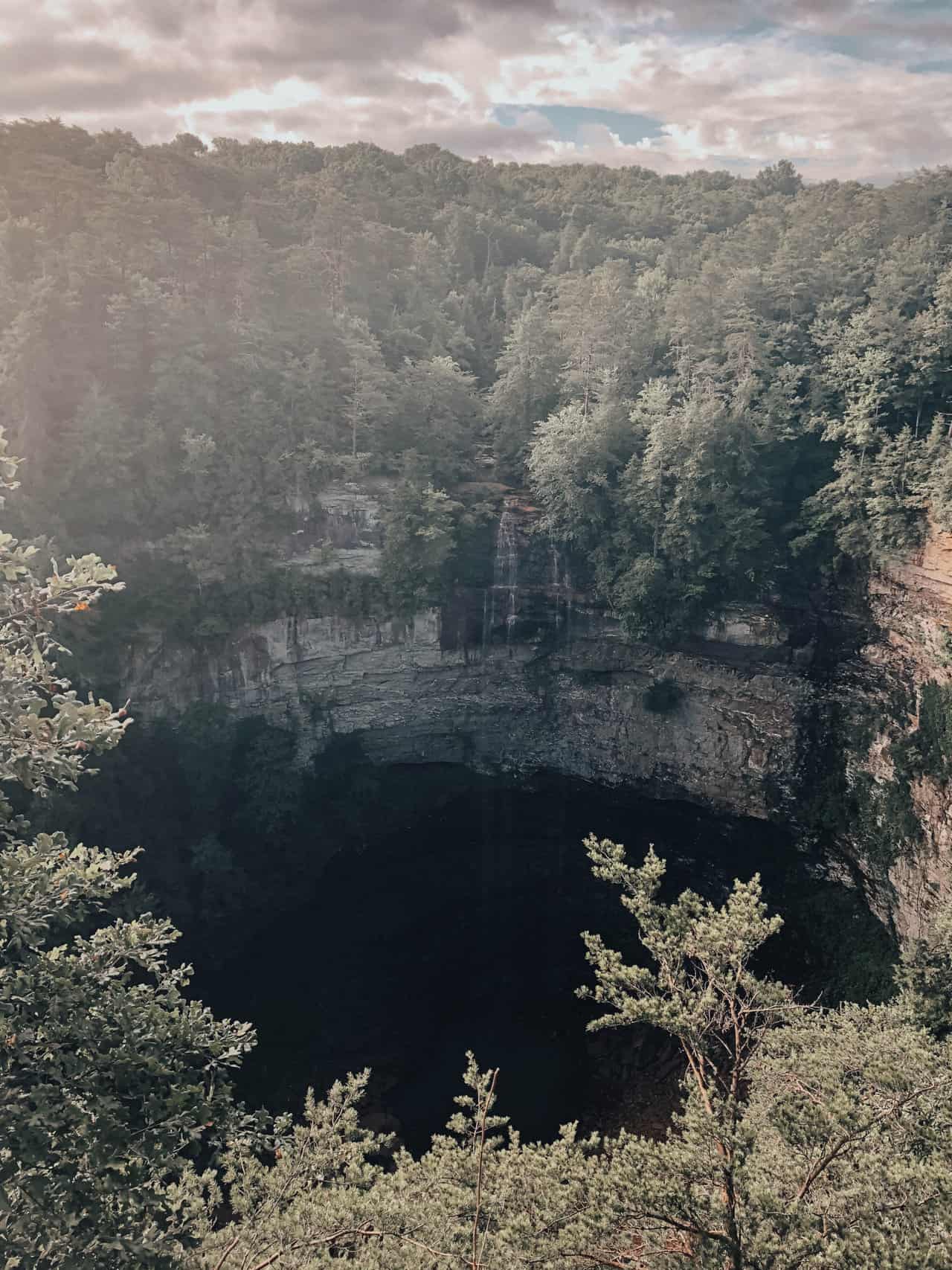 Fall creek falls overlook