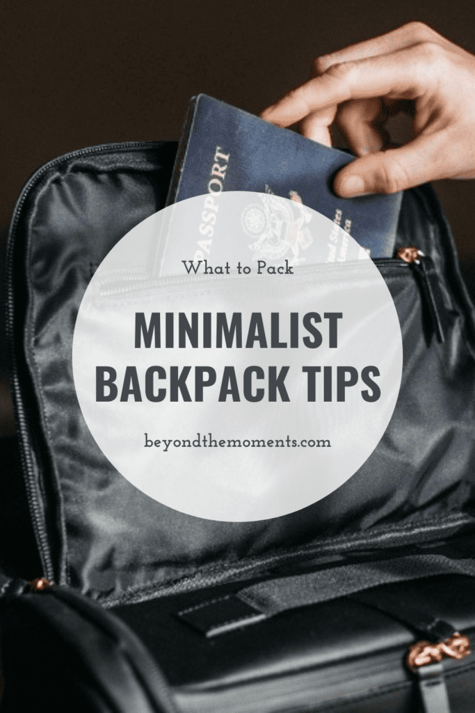 Minimalist Backpack: Travel Packing List