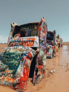 Cadillac Ranch cars