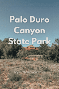 Things to do in Palo Duro Canyon pin