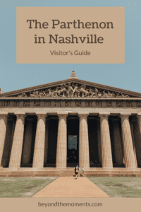 Nashville Parthenon pin