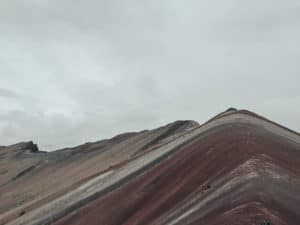 Horseback riding Rainbow Mountain