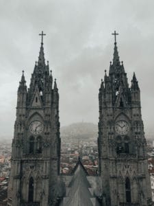 Basilica del Voto Nacional Towers