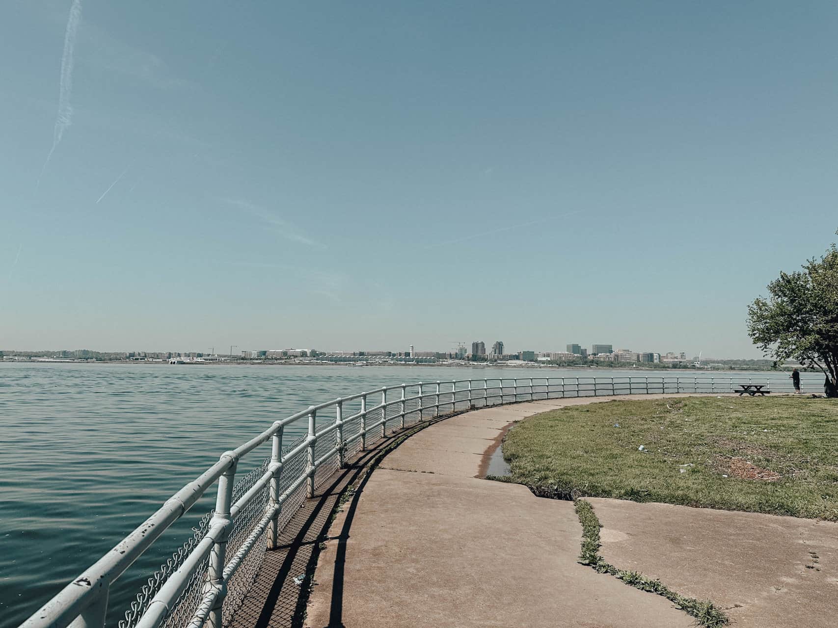 Hains Point Loop Trail in East Potomac Park