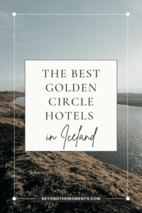 Golden Circle hotels in Iceland pin