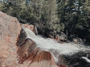 Waterfall near Rangeley