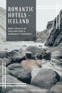 Romantic hotels Iceland pin