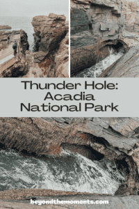 Thunder Hole Acadia pin