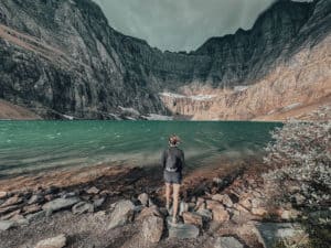 Iceberg Lake wind