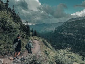 Hiking the Iceberg Lake Trail