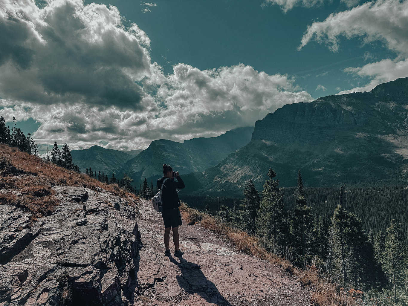 Glacier National Park trails