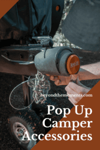 Pop up camper accessories pin