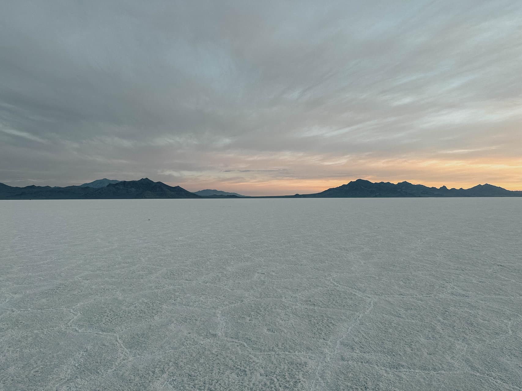 Bonneville Salt Flats Rest Area Westbound: The BEST View