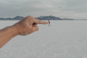 Bonneville Salt Flats rest area westbound