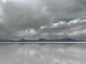 Bonneville Salt Flats rest area westbound