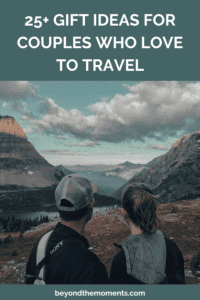 Travel gifts for couples pin