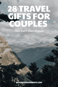 Gifts for couples that love to travel pin