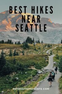 Best hikes near Seattle pin