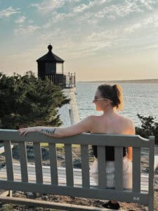 Castle Inn Lighthouse sunset