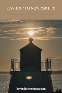 Newport RI itinerary pin